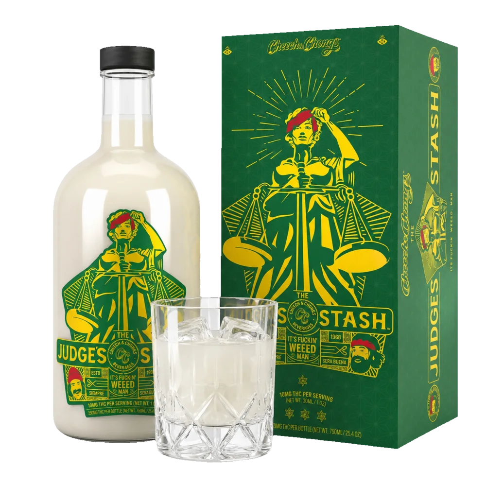 Cheech & Chong's Cannabis Co. The Judge's Stash THC Spirit, product photograph