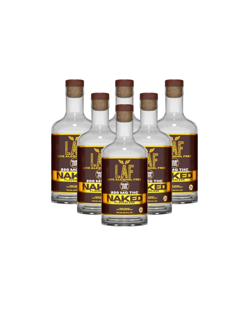 LAF NAKED Flavourless THC Spirit (200mg), product photograph
