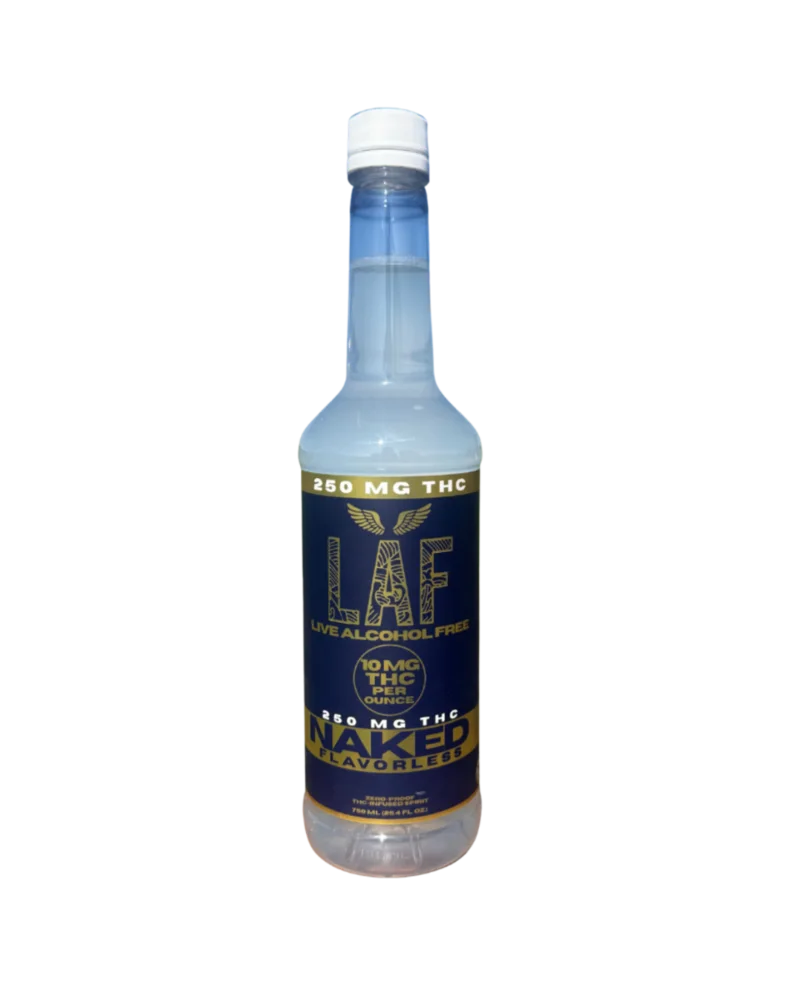 LAF NAKED Flavourless THC Spirit (250mg), product photograph