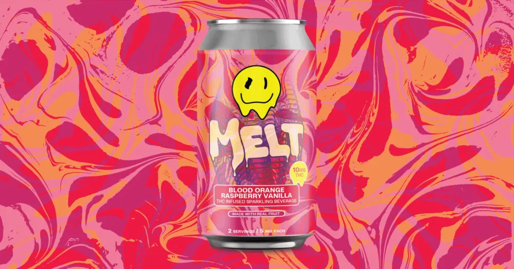 Modist MELT Blood Orange Raspberry Vanilla, product photograph